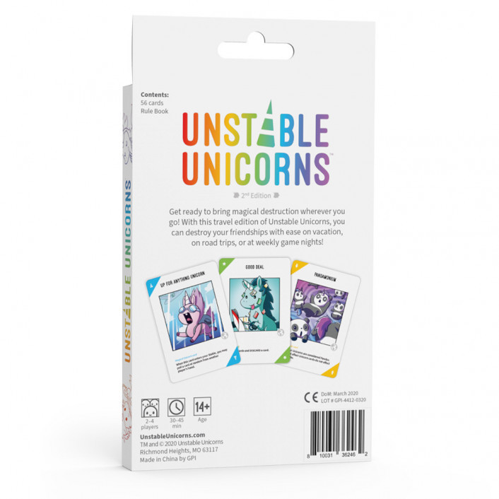 Unstable Unicorns : Travel Edition